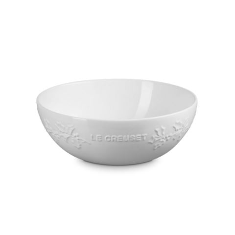 Le Creuset - Holly Serving Bowl White 25cm