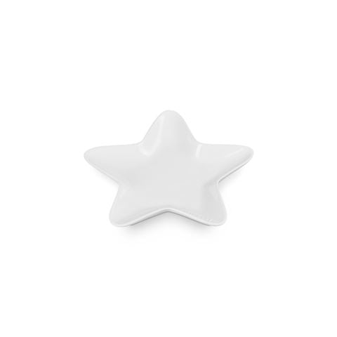 Le Creuset - Stoneware Star Plate White 20cm