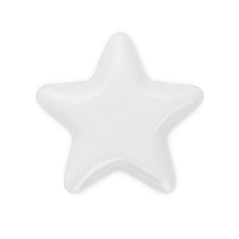 Le Creuset - Stoneware Star Plate White 20cm