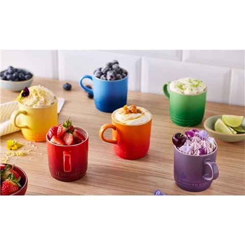 Le Creuset - Rainbow Cappuccino Mug Set 6pce