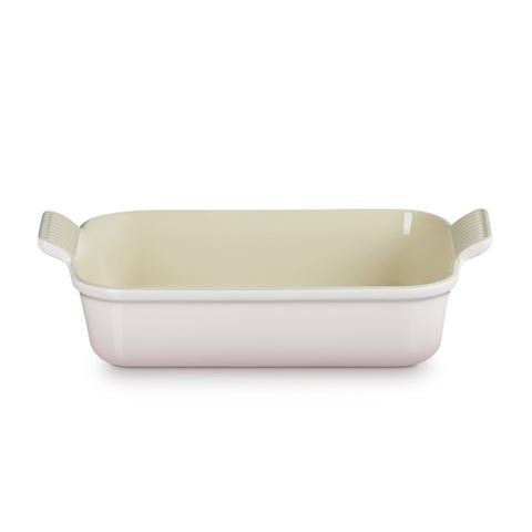 Le Creuset - Heritage Rectangular Dish Shell Pink 26cm