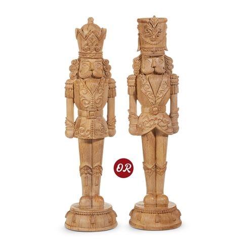 Raz Deck The Halls-Natural Nutcracker Figurine - Peter's of Kensington