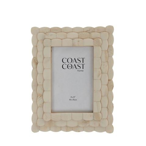 Coastal Home - Gretel Bone Frame 17x22cm Ivory