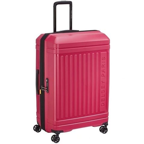 Delsey - Lutece SE Lightweight Expandable Red Spinner Case Set 55cm & 81cm