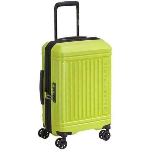 Delsey - Lutece SE Lightweight Expandable Green Spinner Case Set 55cm & 76cm