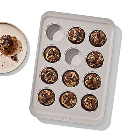 Oxo - Good Grips Muffin Pan 12-Cup Storm Blue