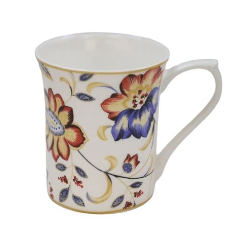 Queens - Royal Jacobean Mug w/Large Flower