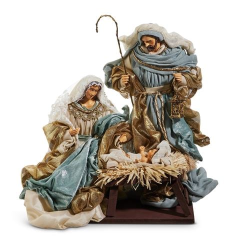 Raz Newborn King Blue and Gold Holy Family - Peter's of Kensington