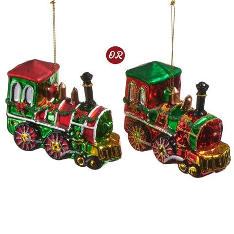 Raz - The Christmas Shoppe Train Ornament