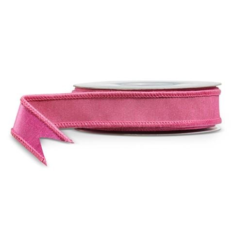Raz - Pink Wired Ribbon Roll 3x914cm