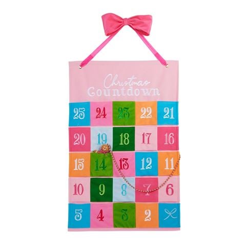 Raz - Holly Jolly Holiday Colour Block Advent Calendar
