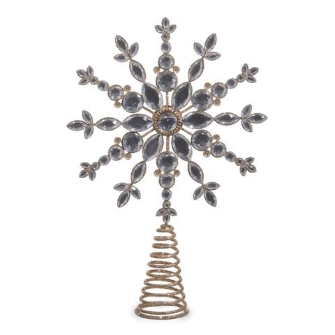 Raz - Holiday Rendezvous Jeweled Star Topper