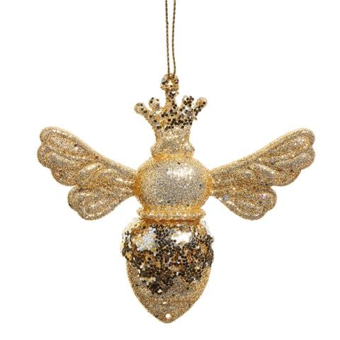 Raz Bows & Baubles Crowned Bee Ornament - Peter's of Kensington