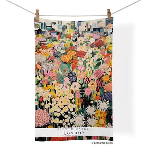 WerkShoppe - Tea Towel London Flower Market
