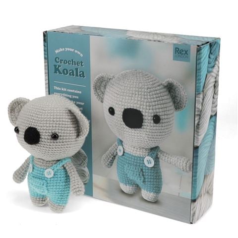 Rex - Make Your Own Crochet Koala Kit