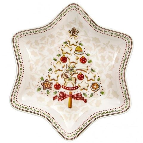 Villeroy & Boch - Christmas Winter Bakery Delight Star Bowl Medium