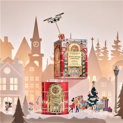 Glasshouse Candle 760g Night Before Christmas - Peter's of Kensington