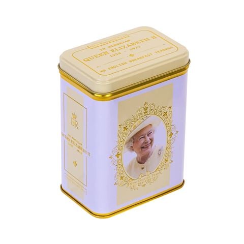 New English Teas Limited - Queen Elizabeth II Portrait Tin w/40 Breakfast Teabags 80g