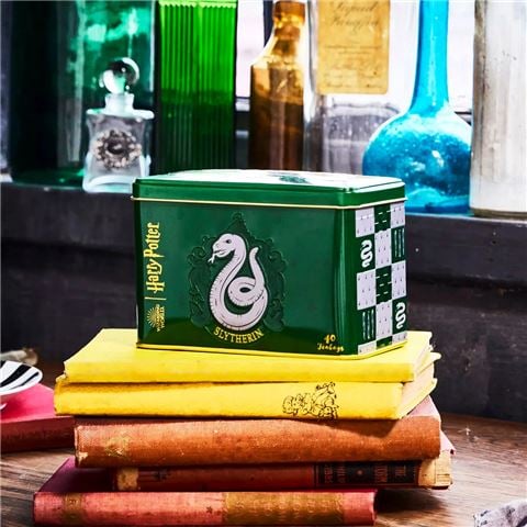 New English Teas Limited - Harry Potter Slytherin Breakfast Tea Caddy w/40 Teabags 80g