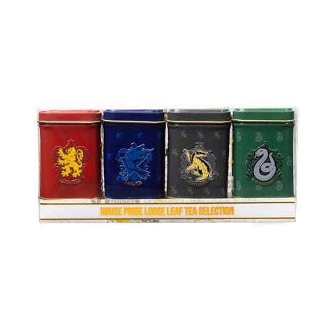 New English Teas Limited Harry Potter House Pride Loose Leaf Tea Selection 4x25g - Peter's of Kensington