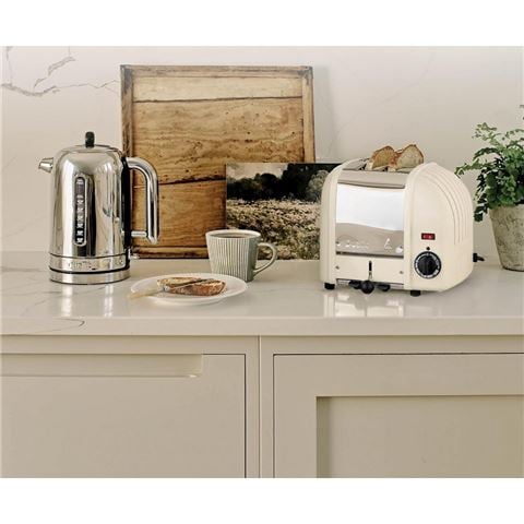 Dualit - Vario 2 slice Toaster Canvas White