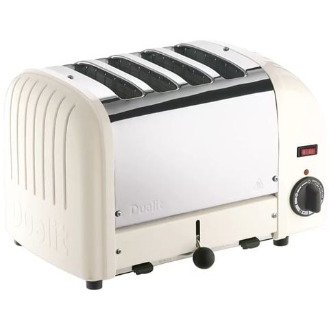 Dualit - Vario 4 slice Toaster Canvas White