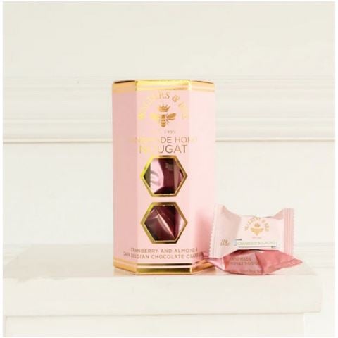 Walters - Cranberry Assorted Handmade Honey Nougat Gift Box 130g