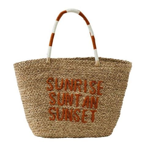 Coastal Home - Sunrise Seagrass Tote Bag 43x15x55cm