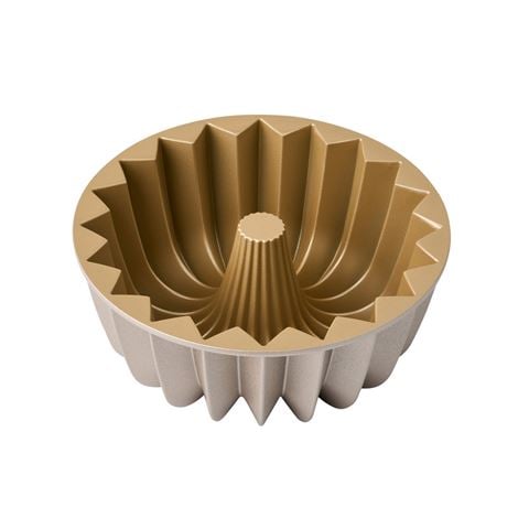 Bakemaster - French Wreath Fluted Ring Cake Pan 10x24cm