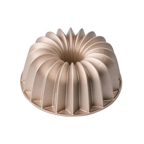 Bakemaster - French Wreath Fluted Ring Cake Pan 10x24cm
