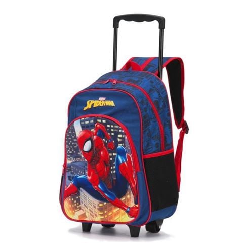 Marvel - Spiderman Trolley Backpack Blue/Red