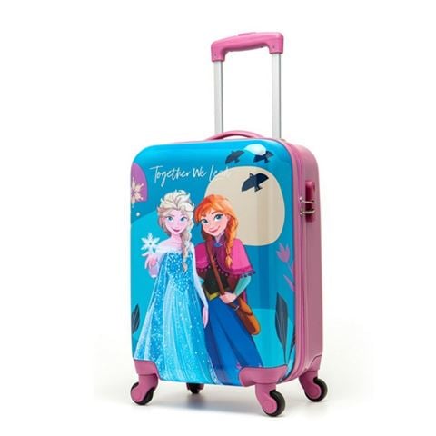 Disney - Frozen Wheelaboard Spinner Case Blue/Pink 50cm