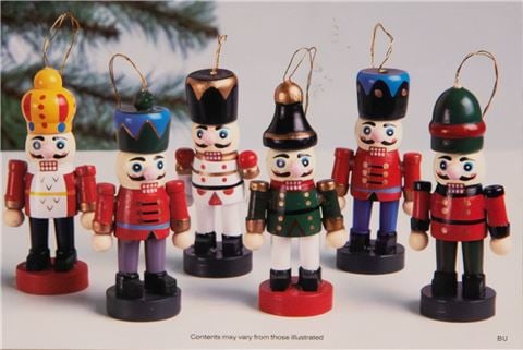 Olde English Cracker Co - Vintage Nutcracker Bonbon Set 6pce