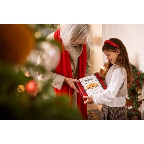 Walkers - Festive Shortbread Assortment Tin 450g