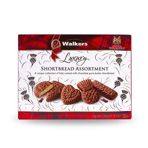 Walkers - Luxury Chocolate Shortbread Assortment 230g