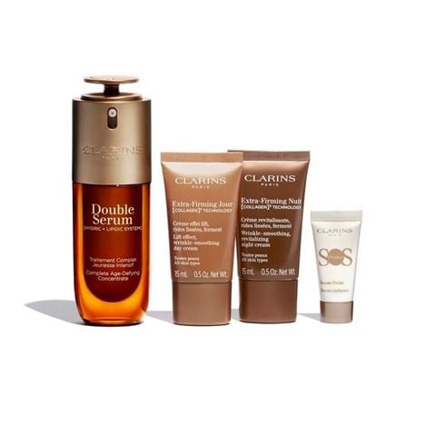 Clarins - Double Serum & Extra-Firming Collection Set 4pce