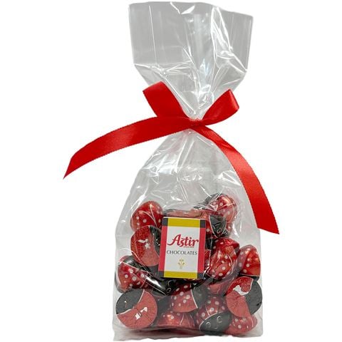 Astir - Milk Chocolate Mini Ladybugs Bag w/Hazelnut Praline 250g