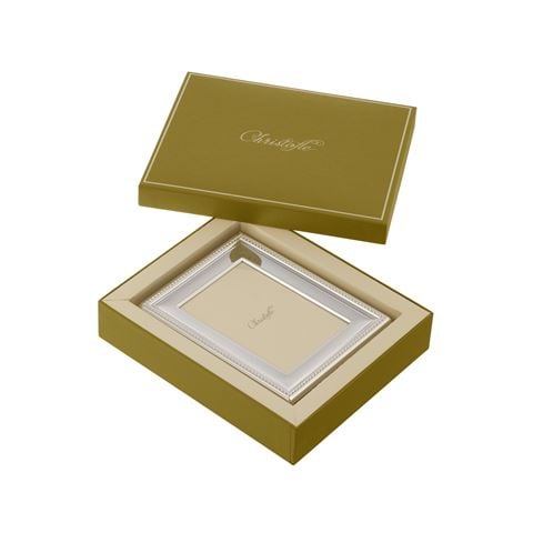 Christofle - Perles Silver-Plated Frame 10x15cm