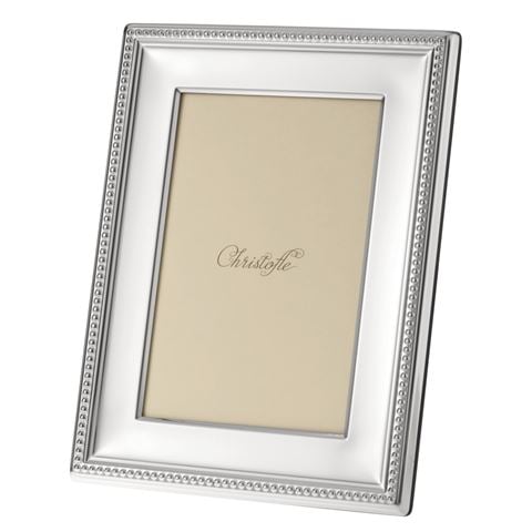 Christofle Perles Silver-Plated Frame 13x18cm - Peter's of Kensington