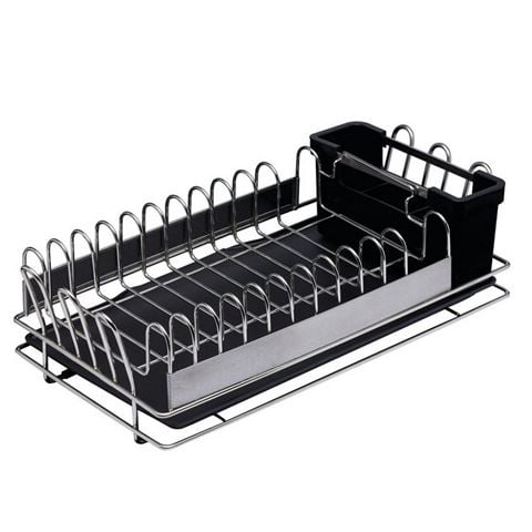 Mastercraft - Compact Stainless Steel Dish Drainer