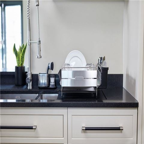 Mastercraft - Deluxe Stainless Dish Drainer