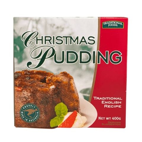 Traditional Foods - Christmas Pudding Box 400g
