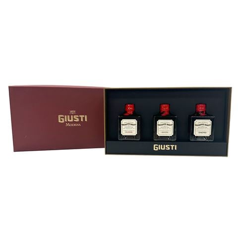 Giusti - Balsamic Vinegar Single Woods Trio Set 150ml