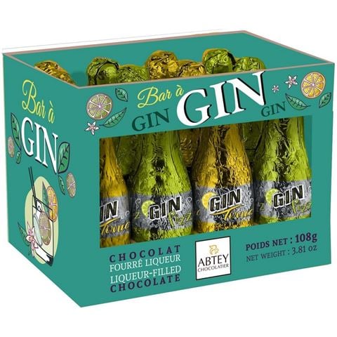 Abtey Chocolatiers - Gin Cocktails Dark Chocolate Assortment 108g