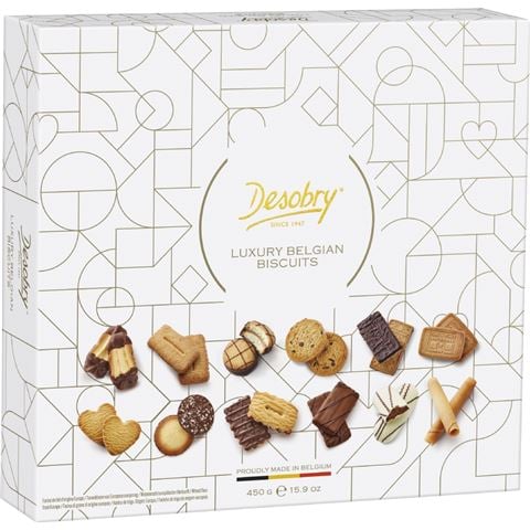 Desobry - Luxury Belgian Biscuits Assortment 450g