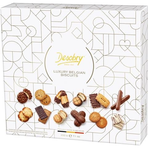 Desobry - Luxury Belgian Biscuits Assortment 200g