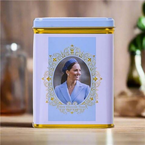 New English Teas Limited - Catherine, Princess of Wales Portrait Tin w/40 Teabags