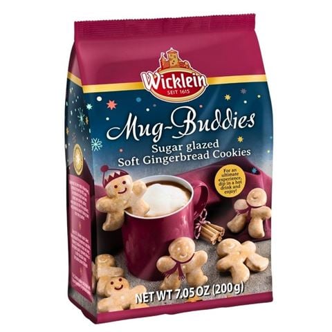 Wicklein - Mug Buddies Soft Glazed Gingerbread Men 200g