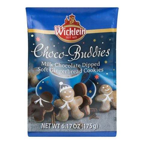 Wicklein - Choco-Buddies Gingerbread Men w/Milk Chocolate 175g