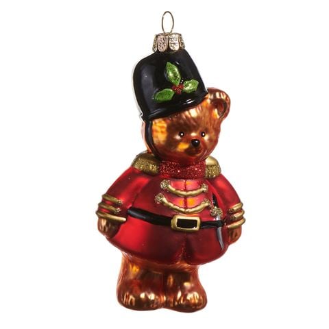 Raz - The Christmas Shoppe Bear Nutcracker Ornament